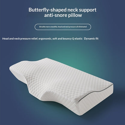 Orthopedic Memory Foam Neck Pillow — Cervical Support for Pain-Free Sleep